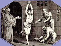 William Lithgow being tortured