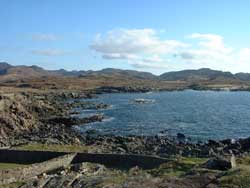 view of the coastline at Ardnamurchan